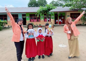 Kegiatan sikat gigi bersama dalam rangka memperingati Hari Kesehatan Gigi Nasional (HKGN 2022)