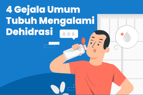 4 Gejala Umum Tubuh Mengalami Dehidrasi