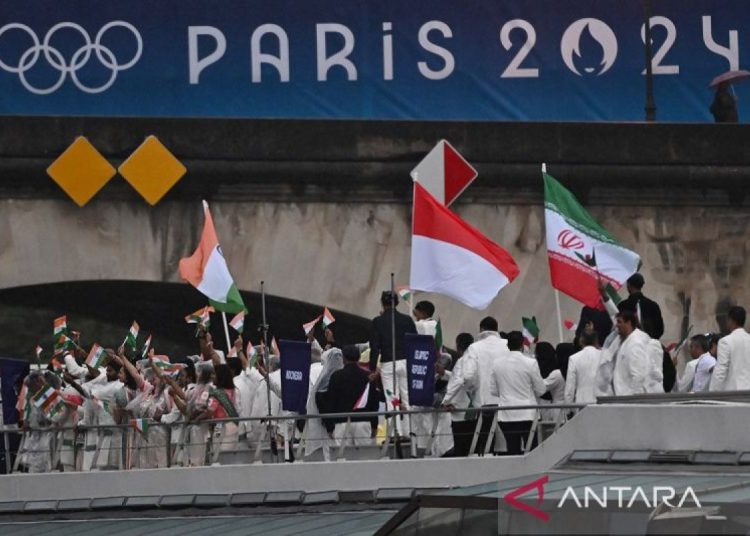 Pembukaan Olimpiade Paris hasilkan 28,6 juta penonton