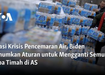 Atasi Krisis Pencemaran Air, Biden Umumkan Aturan untuk Mengganti Semua Pipa Timah di AS