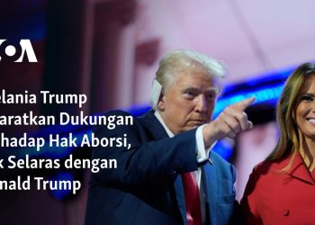Melania Trump Isyaratkan Dukungan terhadap Hak Aborsi, Tak Selaras dengan Donald Trump
