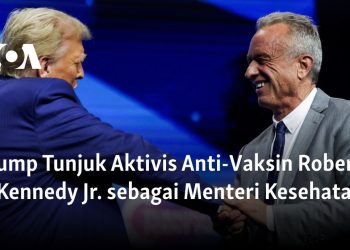 Trump Tunjuk Aktivis Anti-Vaksin Robert F. Kennedy Jr. sebagai Menteri Kesehatan 