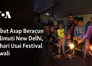 Kabut Asap Beracun Selimuti New Delhi, Sehari Usai Festival Diwali