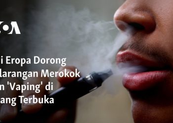 Uni Eropa Dorong Pelarangan Merokok dan ‘Vaping’ di Ruang Terbuka