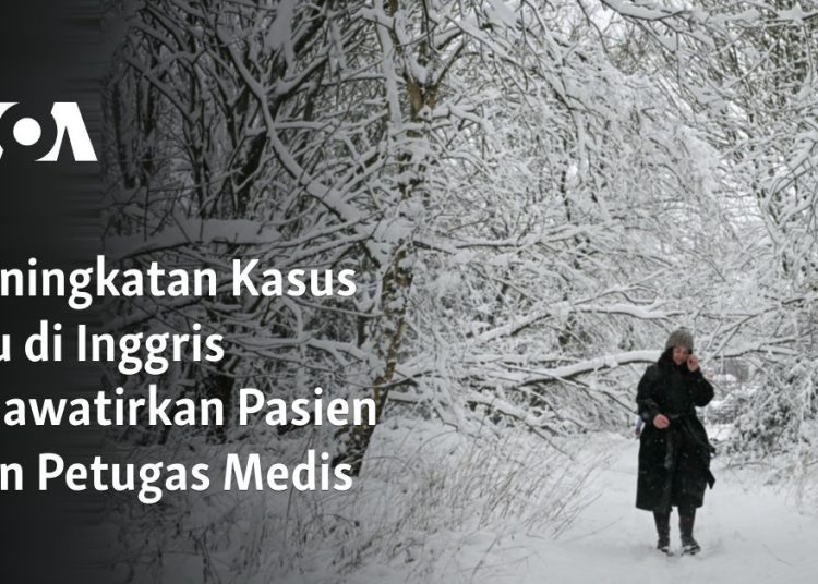 Peningkatan Kasus Flu di Inggris Khawatirkan Pasien dan Petugas Medis