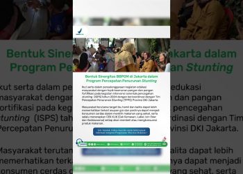 PERAN BPOM DALAM PROGRAM PERCEPATAN PENURUNAN STUNTING #BBPOMJAKARTA#ARIPIN#ARIPINSERI173#Stunting
