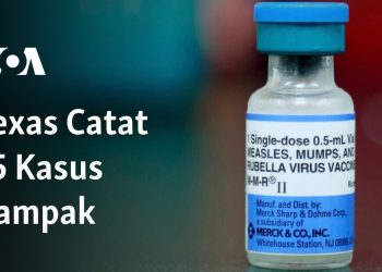 Texas Catat 15 Kasus Campak 