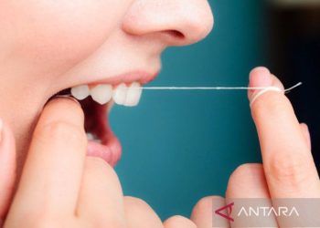 Penggunaan benang gigi yang teratur kurangi risiko terkena stroke