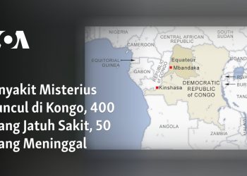 Penyakit Misterius Muncul di Kongo, 400 Orang Jatuh Sakit, 50 Orang Meninggal 