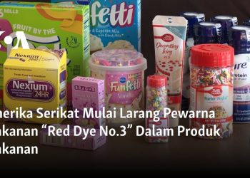 Amerika Serikat Mulai Larang Pewarna Makanan “Red Dye No.3” Dalam Produk Makanan
