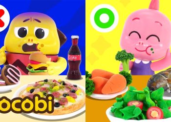 🥦Makana Sehat vs Makanan Instan🍔 | Lagu Lagu Anak-anak | Lagu Anak | Cocobi