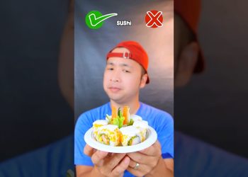SEHAT atau TIDAK SEHAT?? 🤔 #asmr #mukbang #makanansehat #makansesuaiemoji #sushi #permen